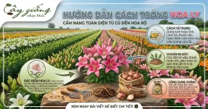 Hướng Dẫn Cách Trồng Hoa Ly Đẹp, Nở To Đúng Dịp Tết Từ A-Z