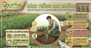 Cách Trồng Rau Muống Nhanh Thu Hoạch, Xanh Mướt Tại Nhà