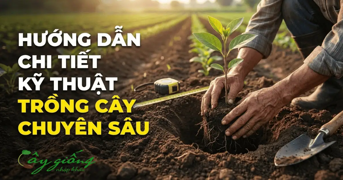 Hướng Dẫn Chi Tiết Kỹ Thuật Trồng Cây Chuyên Sâu