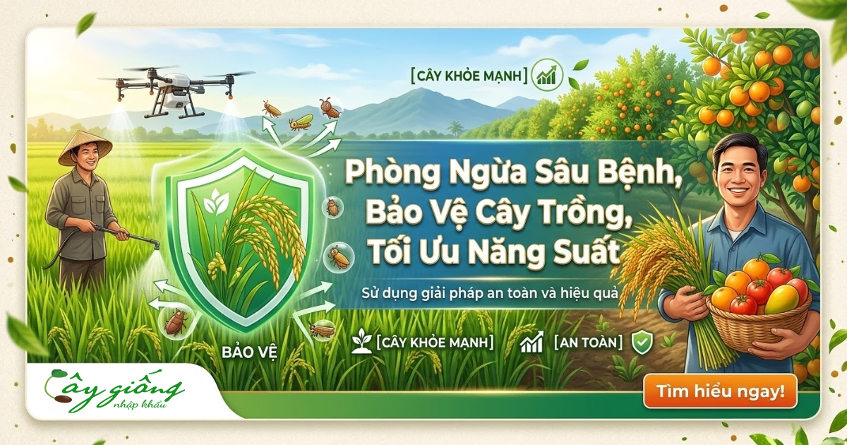 Phòng Ngừa Sâu Bệnh, Bảo Vệ Cây Trồng, Tối Ưu Năng Suất