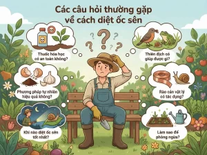 Cách Diệt Ốc Sên Hiệu Quả, An Toàn Cho Vườn Cây