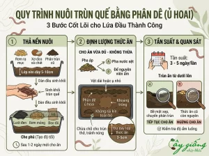Cách Nuôi Trùn Quế Tại Nhà Và Trang Trại Chuẩn Kỹ Thuật