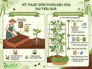 Hướng Dẫn Cách Trồng Đậu Đũa Chuẩn, Sai Quả, Ít Sâu Bệnh