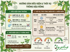Cách Trồng Đậu Rồng Tại Nhà Sai Quả, Nhanh Thu Hoạch