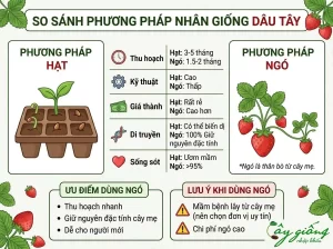 Cách Trồng Dâu Tây Bằng Hạt Nảy Mầm Nhanh, Sai Quả