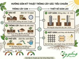 Cách Trồng Gấc Bằng Dây Đúng Kỹ Thuật, Sai Trĩu Quả