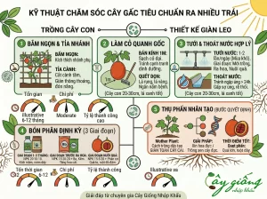 Cách Trồng Gấc Bằng Dây Đúng Kỹ Thuật, Sai Trĩu Quả