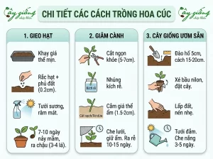 Cách Trồng Hoa Cúc Nở Rực Rỡ, Ra Hoa Chuẩn Kịp Tết