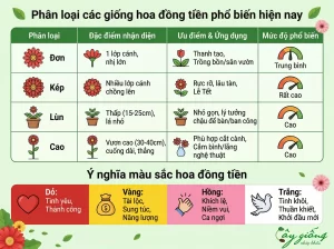 Bật Mí Cách Trồng Hoa Đồng Tiền Nở Đẹp, Đúng Kỹ Thuật