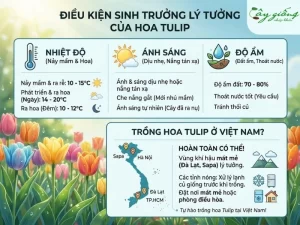Cách Trồng Hoa Tulip Đơn Giản, Dễ Chăm, Nở Đẹp Mê Ly