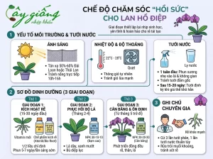 Cách Trồng Lan Hồ Điệp Sau Tết - Bí Quyết Phục Hồi Cây Khỏe, Ra Hoa Đẹp