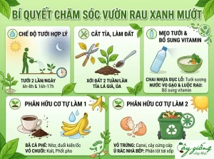 Cách Trồng Rau Sạch Tại Nhà Đơn Giản, 100% Nảy Mầm