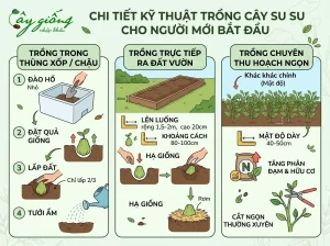 Hướng Dẫn Cách Trồng Su Su Tại Nhà Sai Trĩu Quả, Nhiều Ngọn
