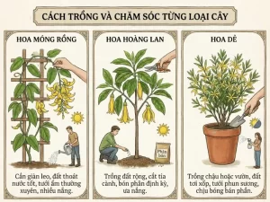 Phân Biệt Hoa Móng Rồng, Hoa Hoàng Lan Và Hoa Dẻ Cực Dễ
