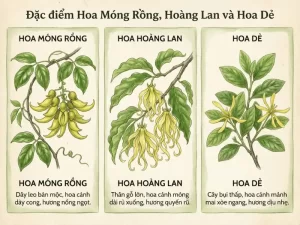 Phân Biệt Hoa Móng Rồng, Hoa Hoàng Lan Và Hoa Dẻ Cực Dễ