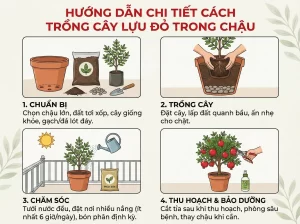 Nên Trồng Giống Lựu Nào? Top 8 Giống Lựu Dễ Trồng, Trĩu Quả