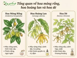 Phân Biệt Hoa Móng Rồng, Hoa Hoàng Lan Và Hoa Dẻ Cực Dễ