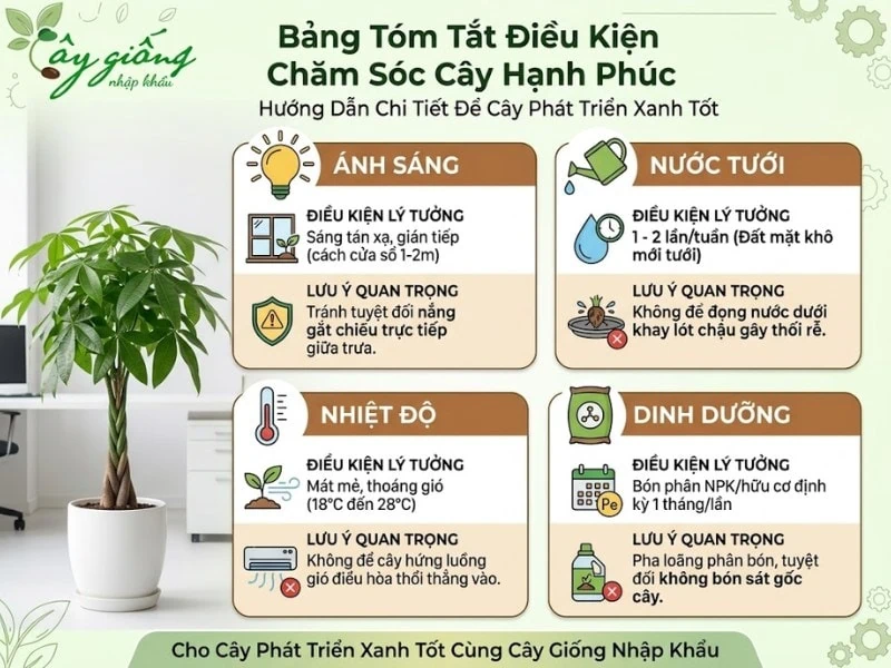 | Tháng 4 2026 Cách chăm sóc cây hạnh phúc đúng kỹ thuật cho cây luôn tươi tốt