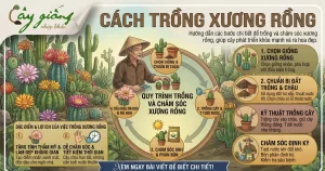 Cách Trồng Xương Rồng Đúng Kỹ Thuật, Cây Khỏe Đẹp