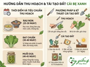 Cách Trồng Cải Bẹ Xanh Tại Nhà Đơn Giản, Năng Suất Cao