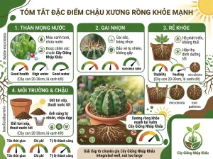 Cách Trồng Xương Rồng Đúng Kỹ Thuật, Cây Khỏe Đẹp