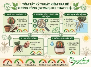 Cách Trồng Xương Rồng Đúng Kỹ Thuật, Cây Khỏe Đẹp